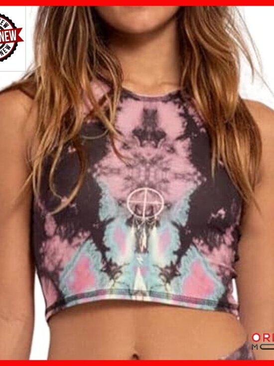 Tops - Sustainable Activewear Crop Tank Top, Quick Dry, Lightweight, Yoga & Swim
